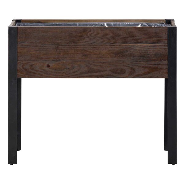 Grapevine Wooden Raised Planter